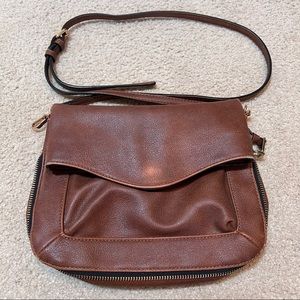 Moda Luxe Vegan Leather Crossbody Bag Purse